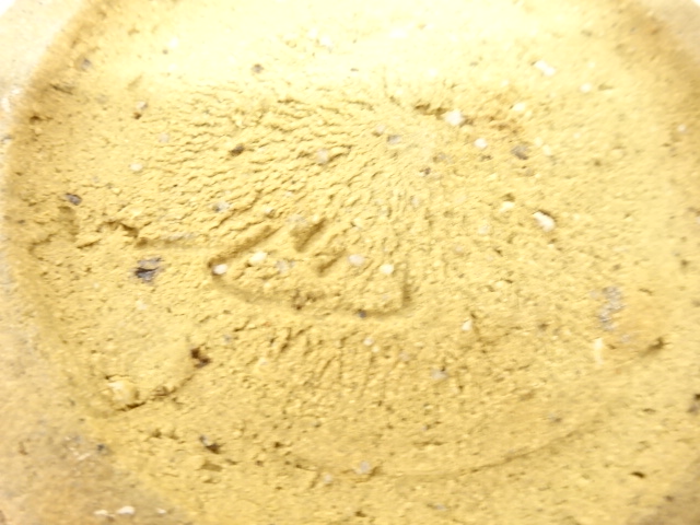  唐津焼　井上東也造　絵唐津　水指